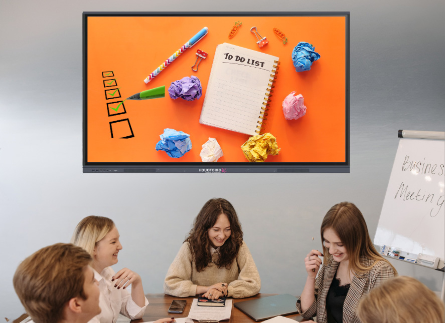 interactive flat panel in your space