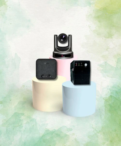 Elevate your interactive experience with a range of accessories, from wireless presentation tools to document cameras, enhancing functionality.