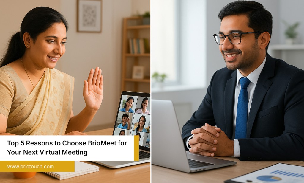 BrioMeet is the Best Choice for Your Next Virtual Meeting
