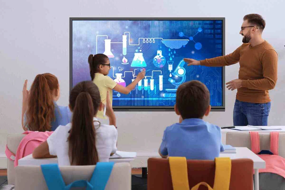 Interactive Flat Panel Display for Education