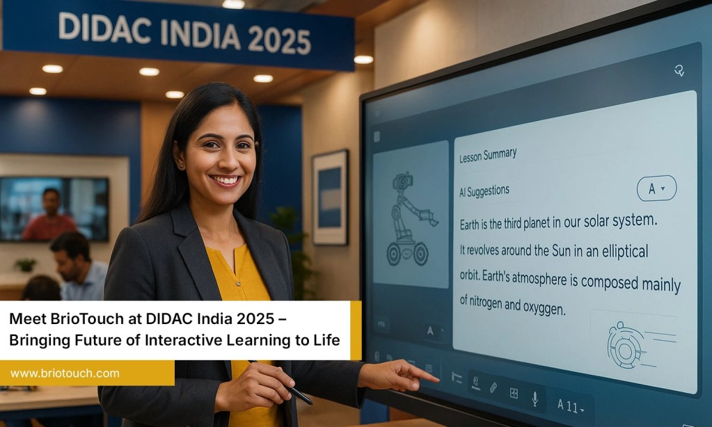 Meet Briotouch at DIDAC India 2025