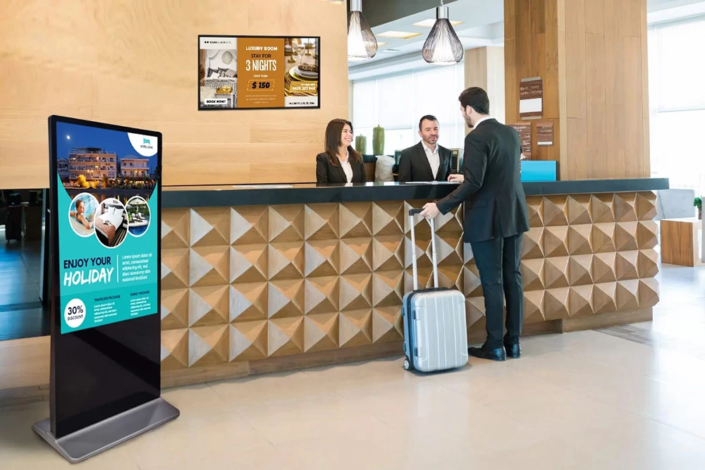 Standee in Hospitality