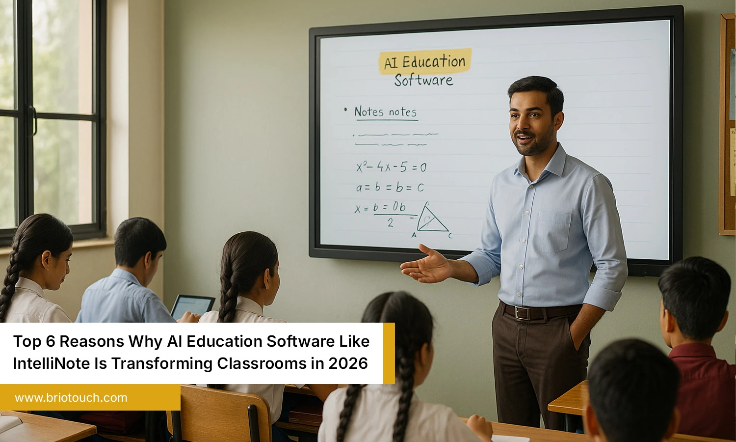 Briotouch Intellinote AI Education Software