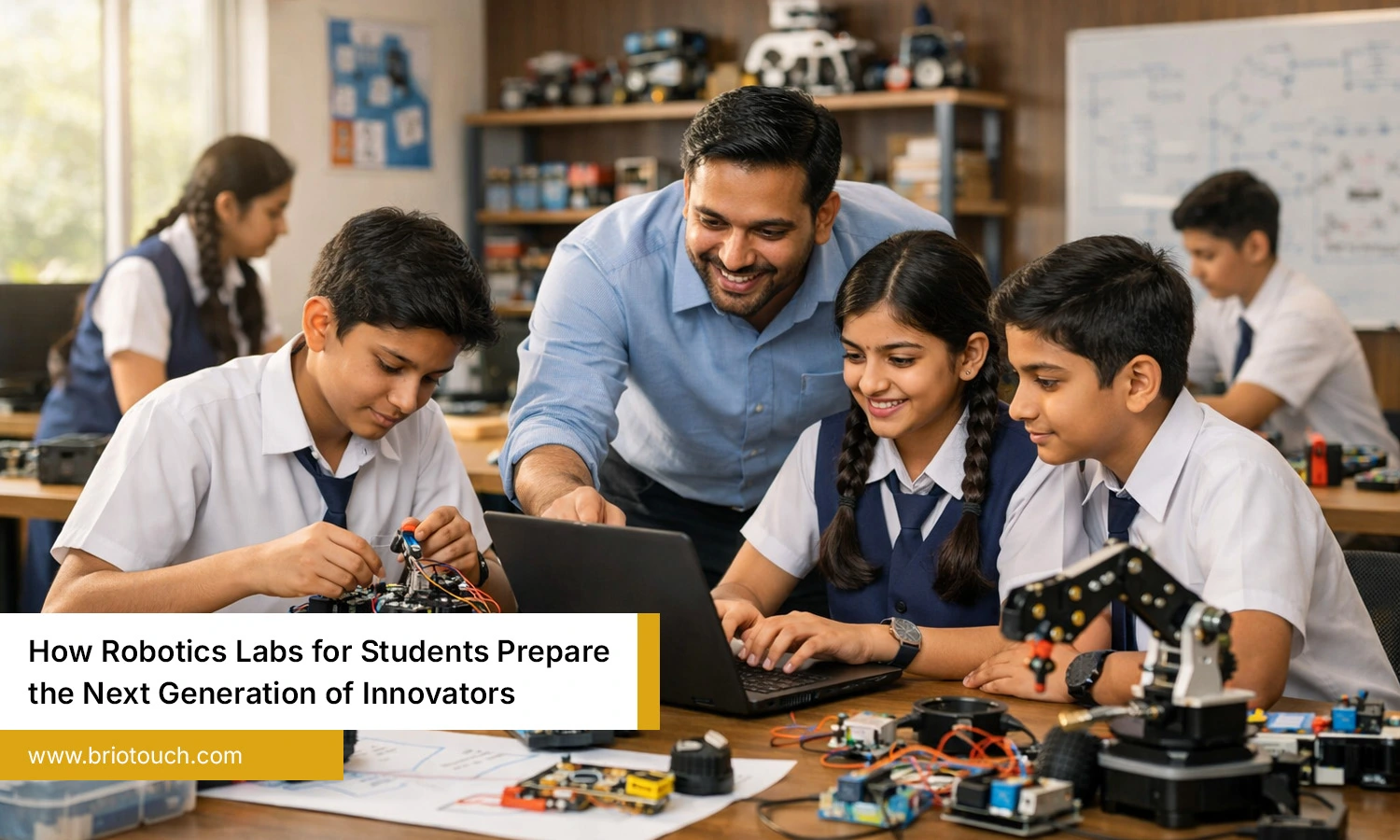 Robotics Labs for Students to Prepare the Next Generation of Innovators