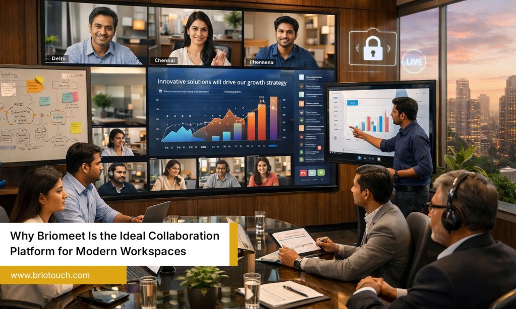 Briomeet Is the Ideal Collaboration Platform for Modern Workspaces