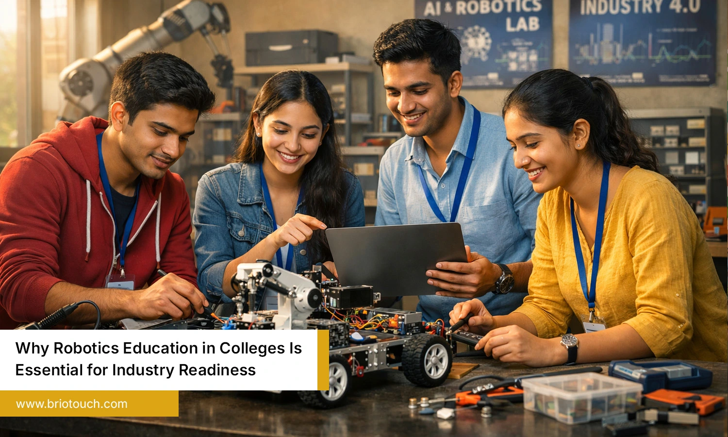 Robotics for Colleges for Industry Readiness