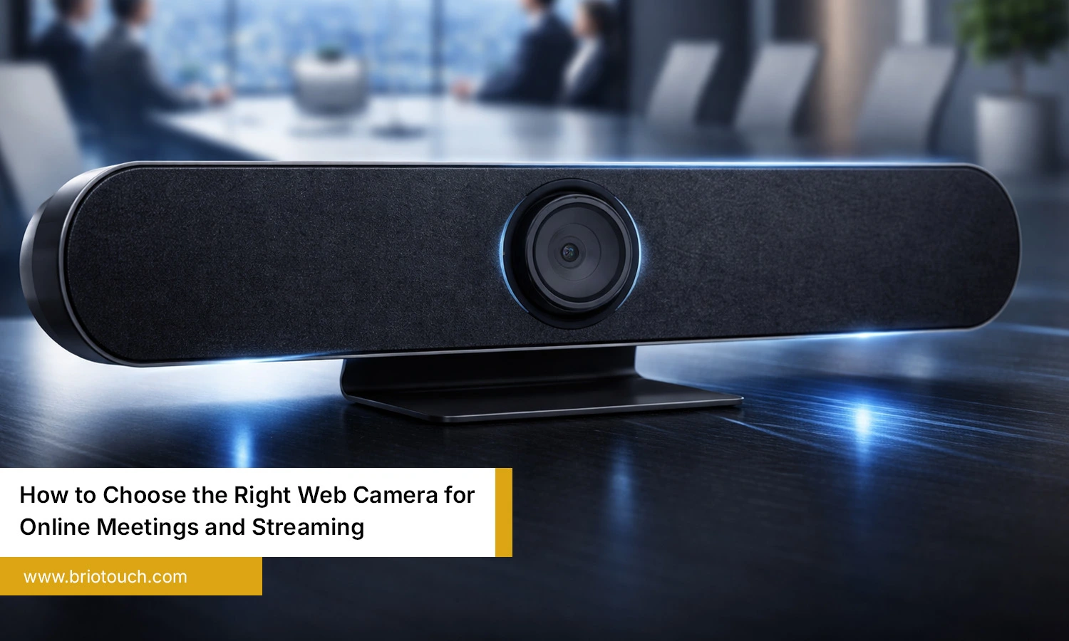 Web Camera for Online Meetings and Streaming