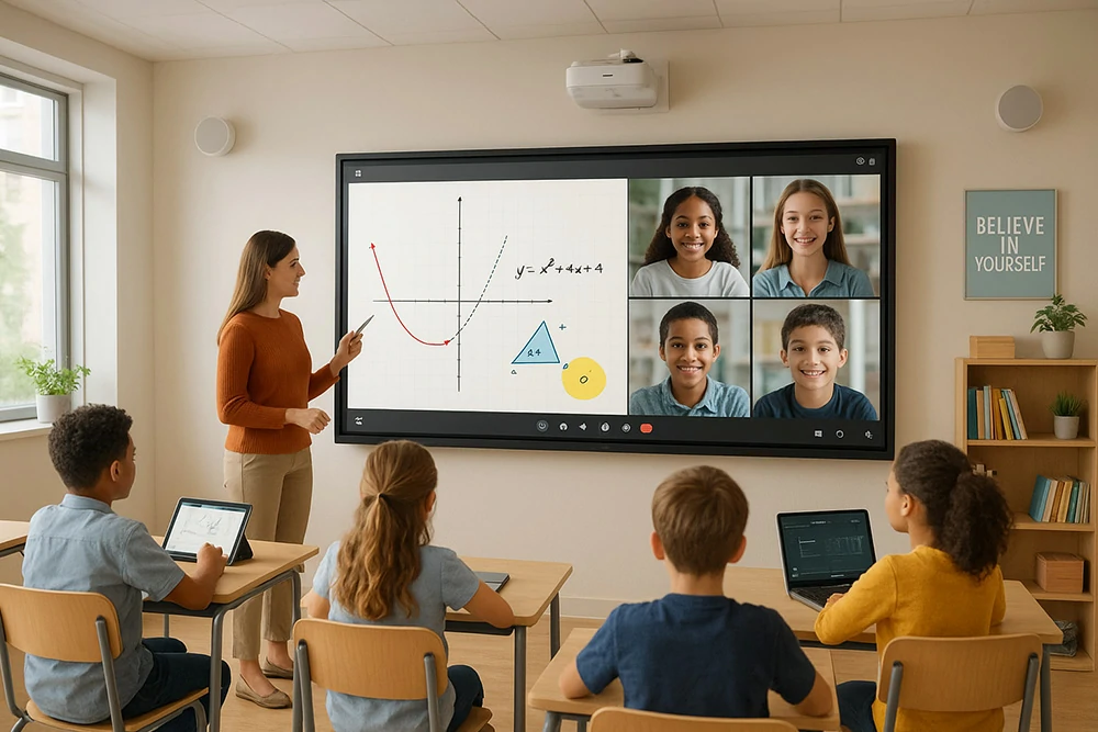 Smart Learning with Digital Board for Classroom