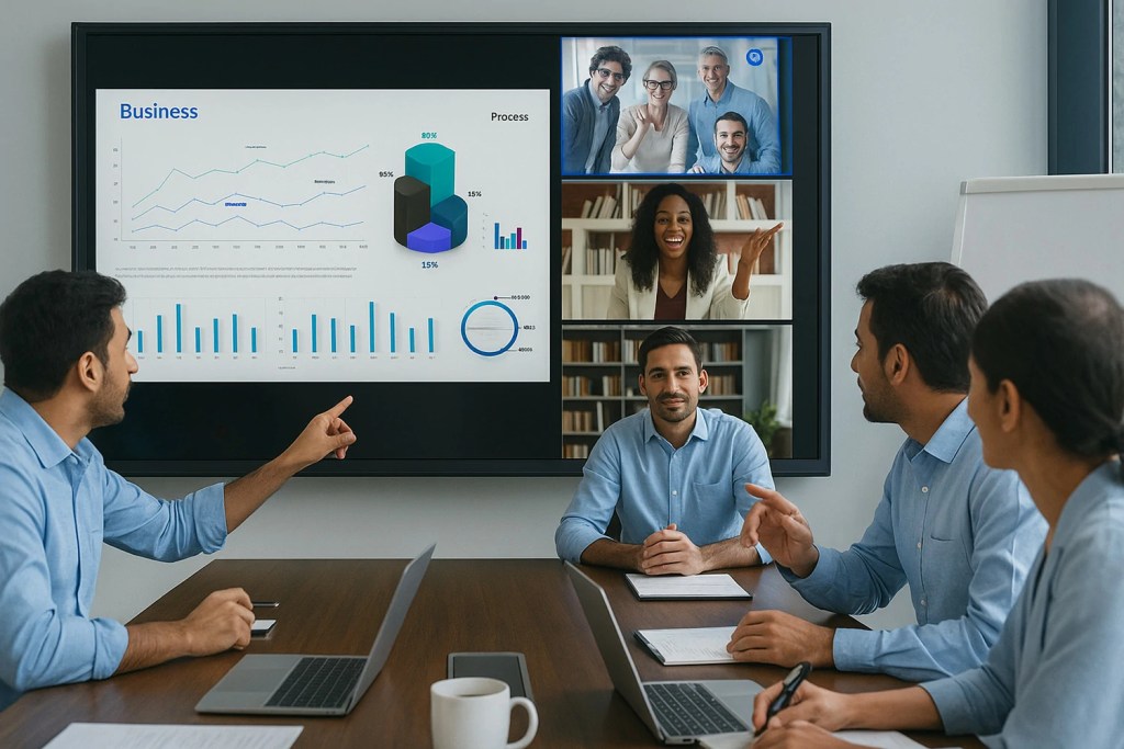 Dynamic Content Sharing with Video Conferencing Solutions