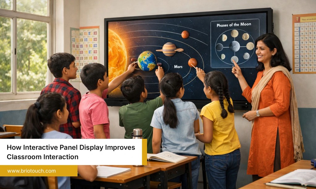 Interactive Display Panel To Improve Classroom Interaction