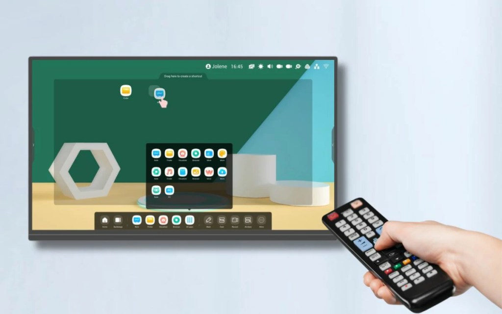 Interactive Whiteboard with Remote Management
