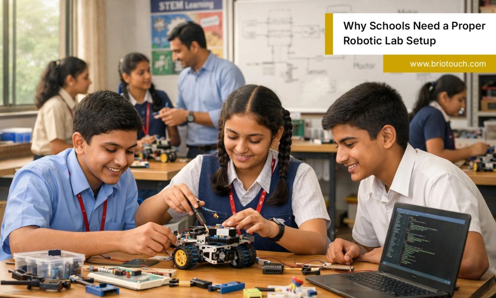 Robotic Lab Setup for Schools
