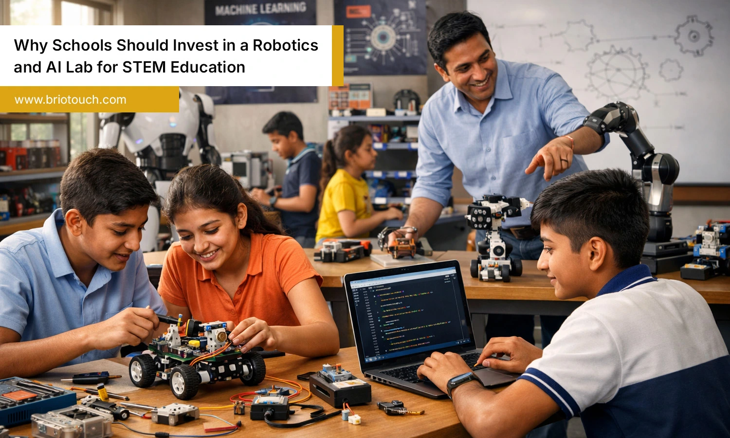 Robotics and AI Lab for STEM Education