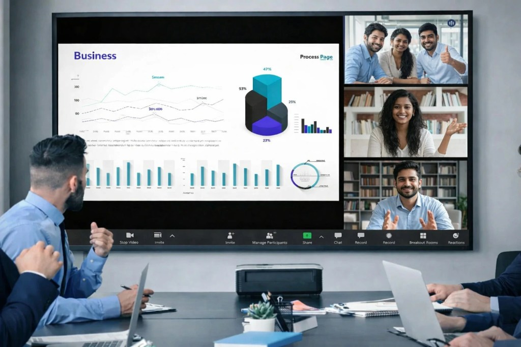 Quickshare Collaboration in online business conference