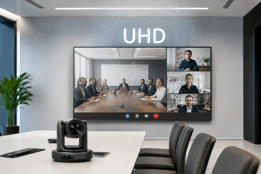 Ultra HD Performance with 4K PTZ Camera